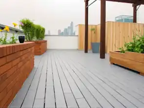 North Down Garden Wall and Decking